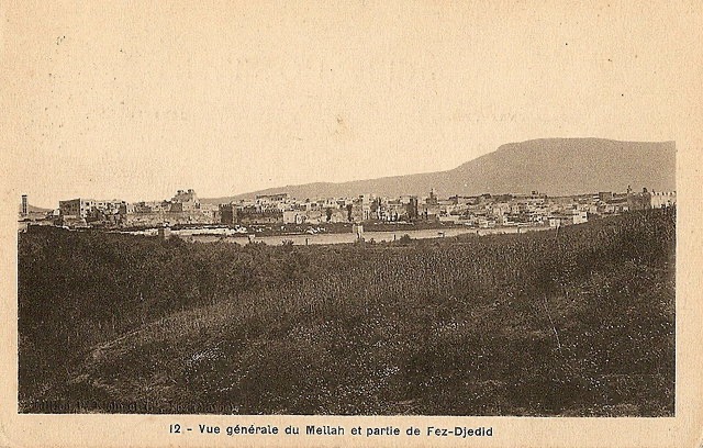 Vue du Mellah, vers 1910